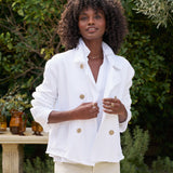 Mini Belfast Sweatshirt Peacoat White