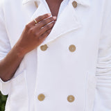 Mini Belfast Sweatshirt Peacoat White