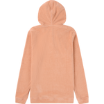 Comfy Cord Hood Womens Apricot back