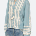 KIRSTEN PRINT L/SLV TOP (D2)