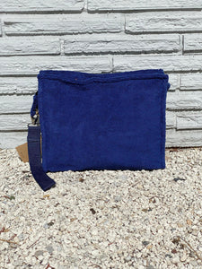 Terry Pouch Bag Navy