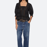 Franca Lace Top Black