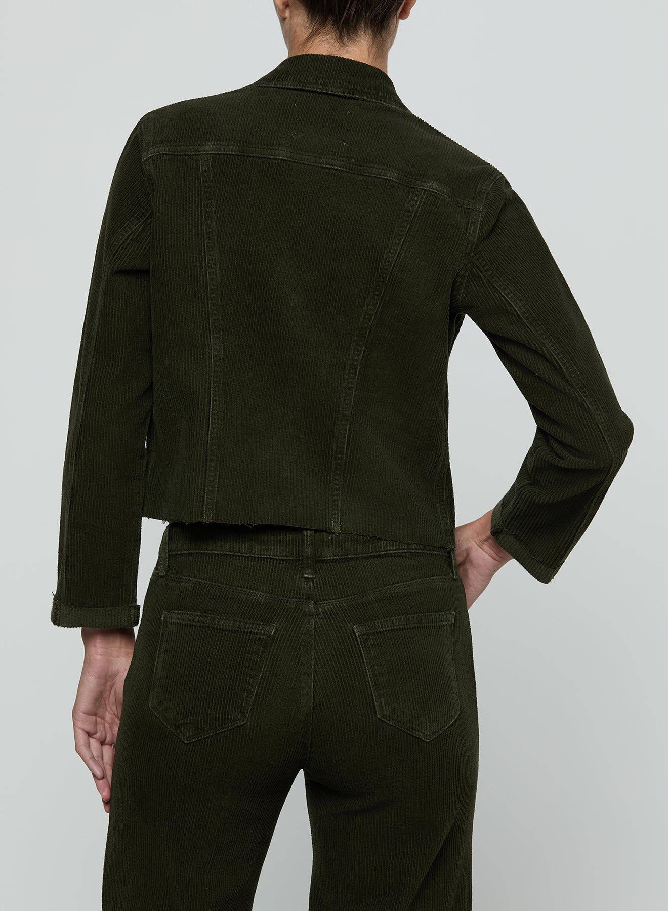 JANELLE SLIM RAW JACKET