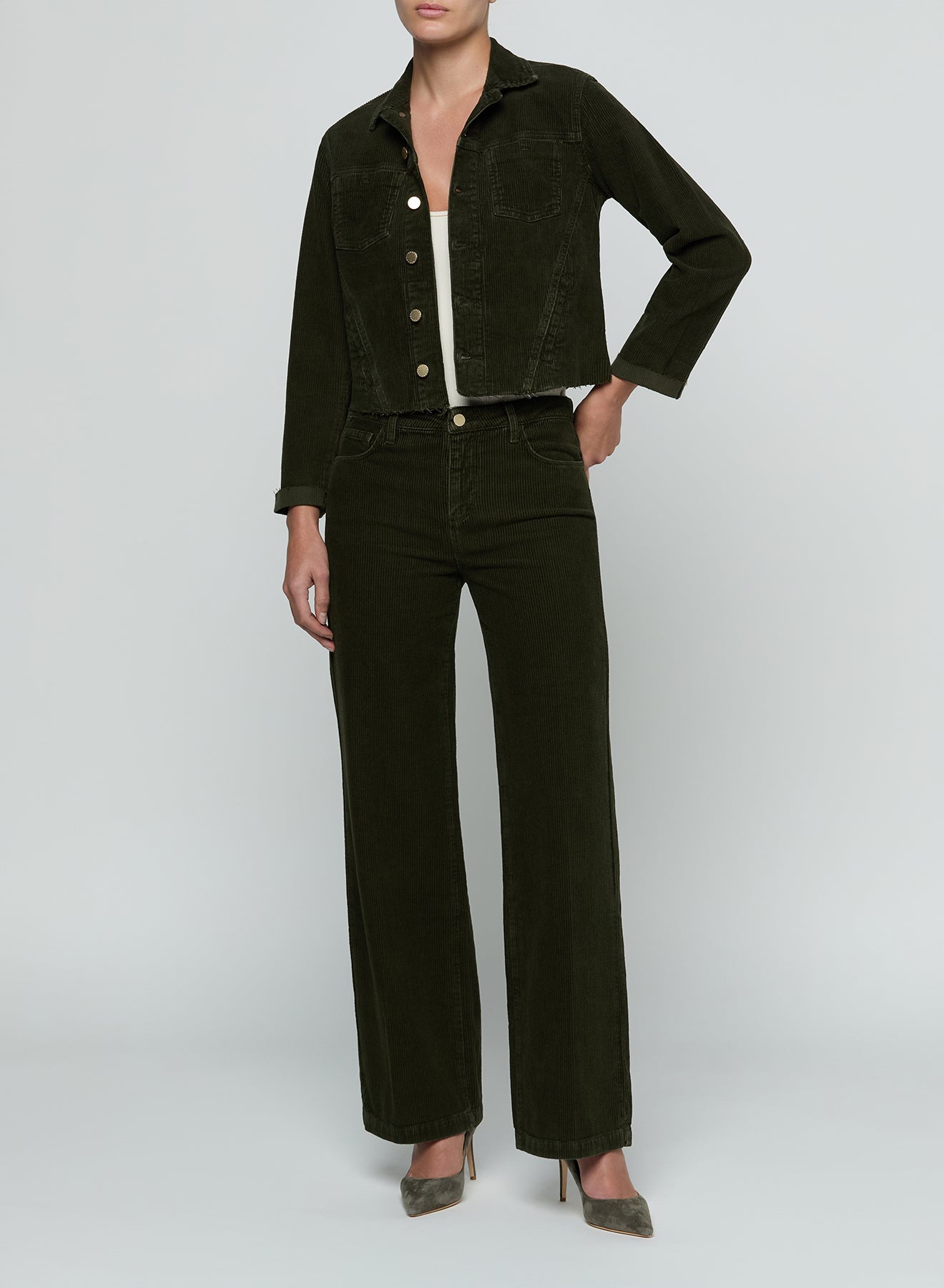 JANELLE SLIM RAW JACKET
