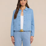 JANELLE SLIM RAW JACKET