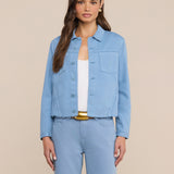 JANELLE SLIM RAW JACKET