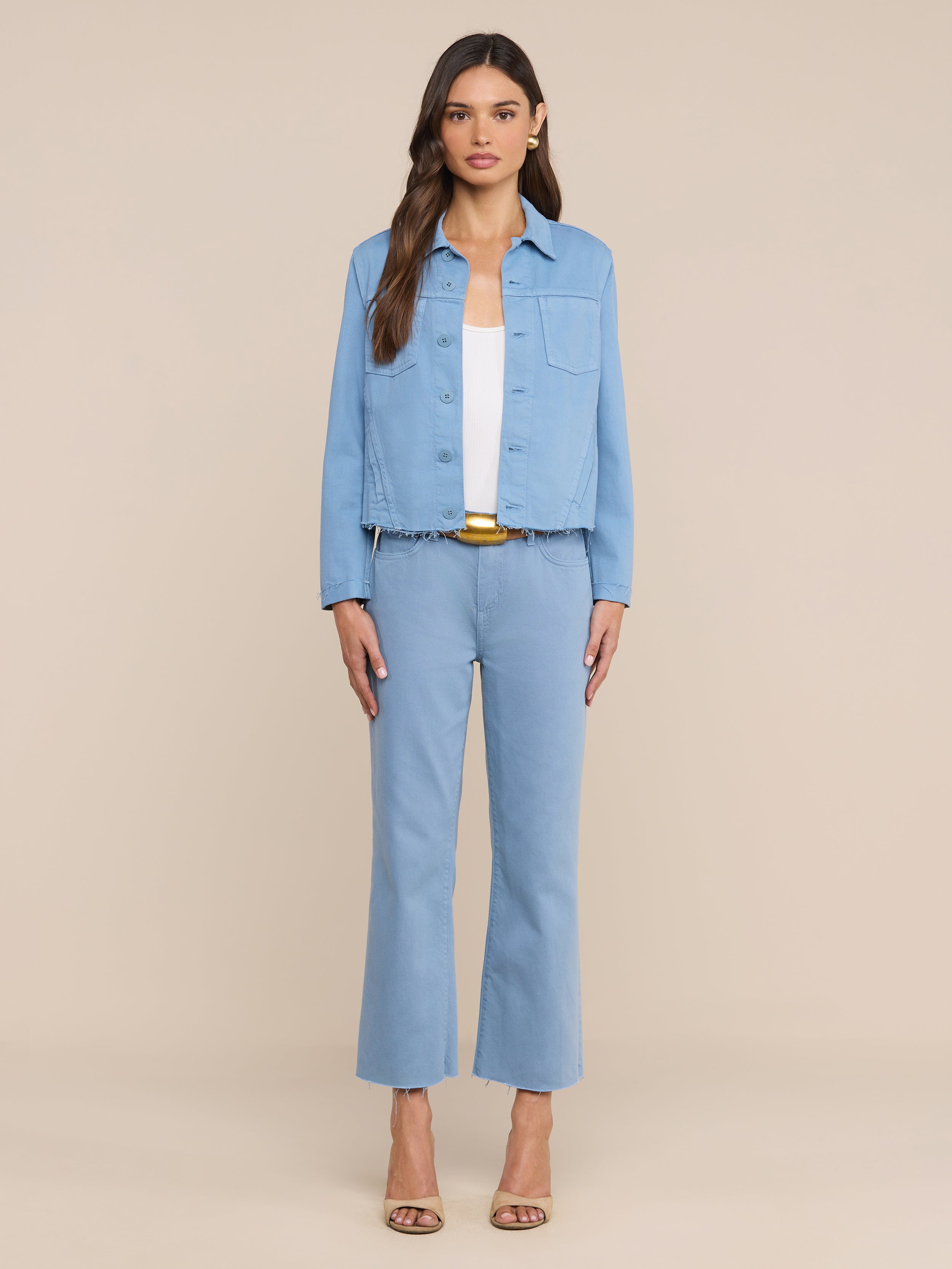 JANELLE SLIM RAW JACKET