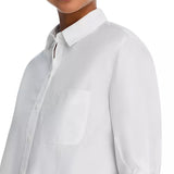 Lucia Poplin Shirt White
