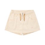 Ditch-Hiker Scooter Skirt Womens Oatmeal front