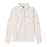 Traveller's Linen Shirt Womens White front
