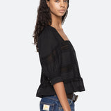 Franca Lace Top Black