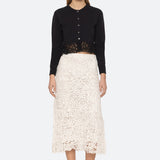 Iyla Lace Cadigan Black