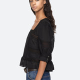 Franca Lace Top Black