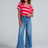 PINK AND RED STRIPE
