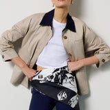 The Carla Jacket Desert Khaki Multi