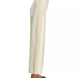 Cropped Sailor Jean Sand Stripe