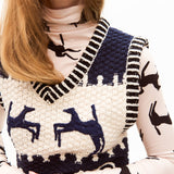 Fox Vest Navy