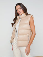 Tori Puffer Vest Almond