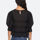 Franca Lace Top Black