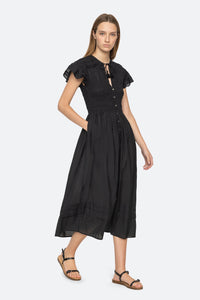 Nomi Short Sleeve Dress Black