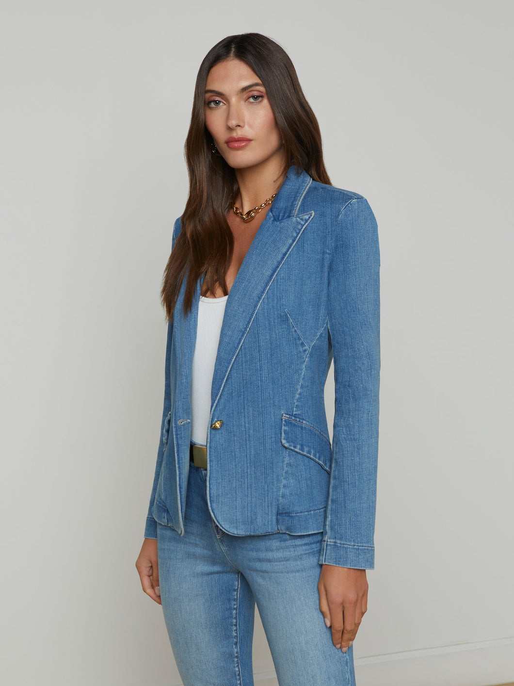 Baldwin Denim Blazer Provo