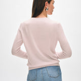 Cashmere Crewneck Portrait Pink