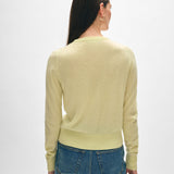 Cashmere Crewneck Chartreuse
