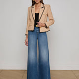 Wylla Tweed Blazer Cappuccino/Black