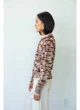 Yasmine Cardigan Brown Multi