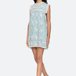 KIRSTEN PRINT FLARED MINI DRESS (D2)