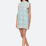 KIRSTEN PRINT FLARED MINI DRESS (D2)