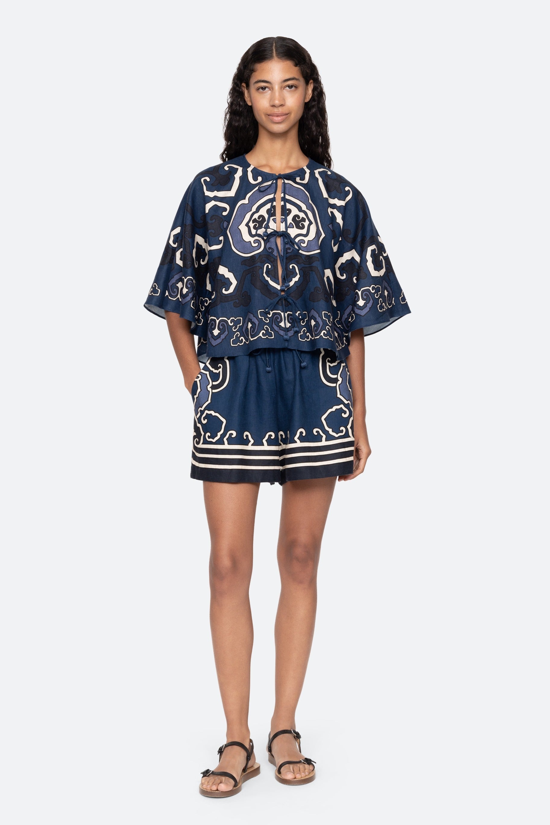 BLAISE PRINT TOP