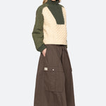 ALLEN CABLE HALF ZIP COMBO PULLOVER (D2)