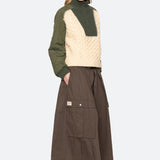 ALLEN CABLE HALF ZIP COMBO PULLOVER (D2)