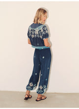 Balloon Pant Tiles Blue