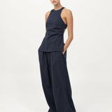 Racerback Top Dark Ink