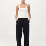 Tailored Active Pants Black Pinstripe