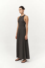 Cut Away Maxi Dress Black Olive