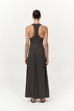 Cut Away Maxi Dress Black Olive