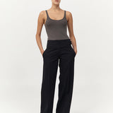 Cummerbund Pants Black