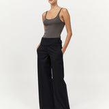 Cummerbund Pants Black
