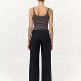 Cummerbund Pants Black