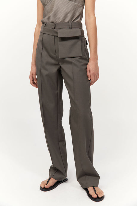 Utility Pocket Pants Khaki