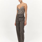 Utility Pocket Pants Khaki