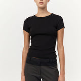 Organic Cotton Baby Tee Jet Black