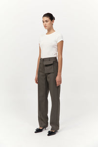Utility Pocket Pants Khaki
