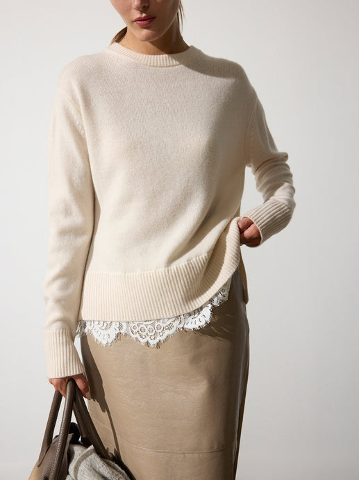 The Marte Lace Looker Almond