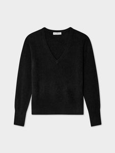 Cashmere V-Neck Black