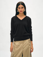 Cashmere V-Neck Black