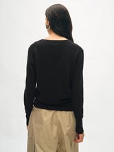 Cashmere V-Neck Black